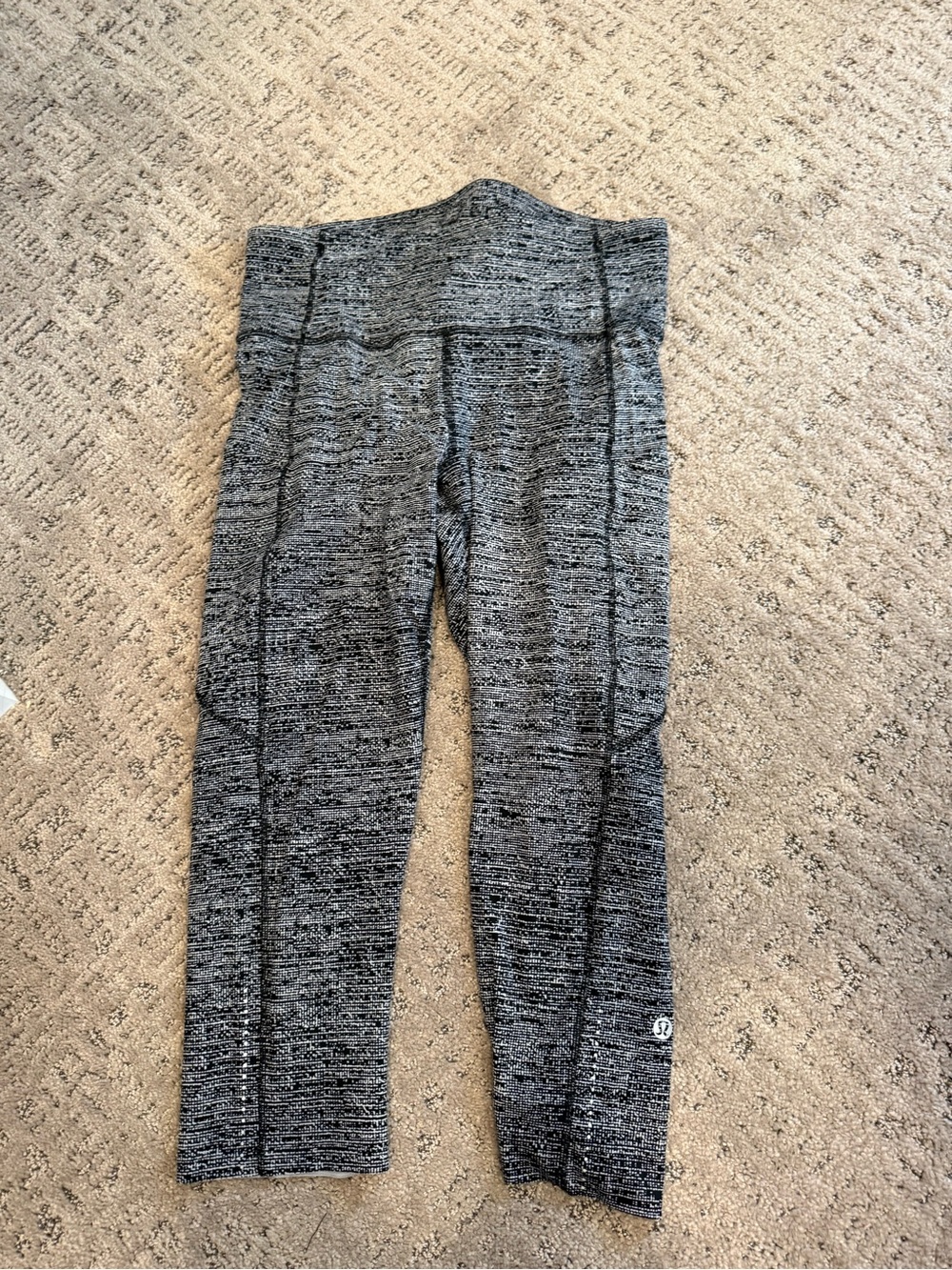 Lululemon fast and free crop 8 High-Waist Active Leggings